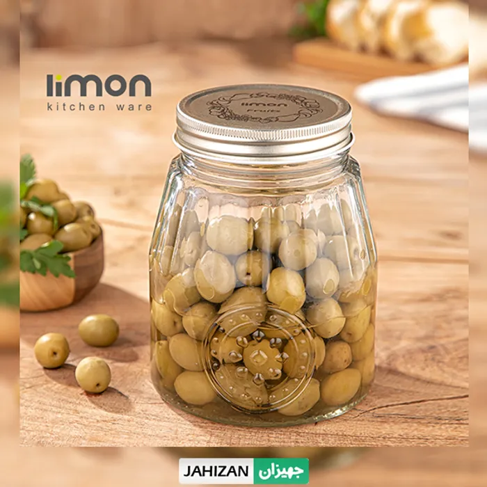 بانکه شیشه ای لیمون کد2036 (سایز3)