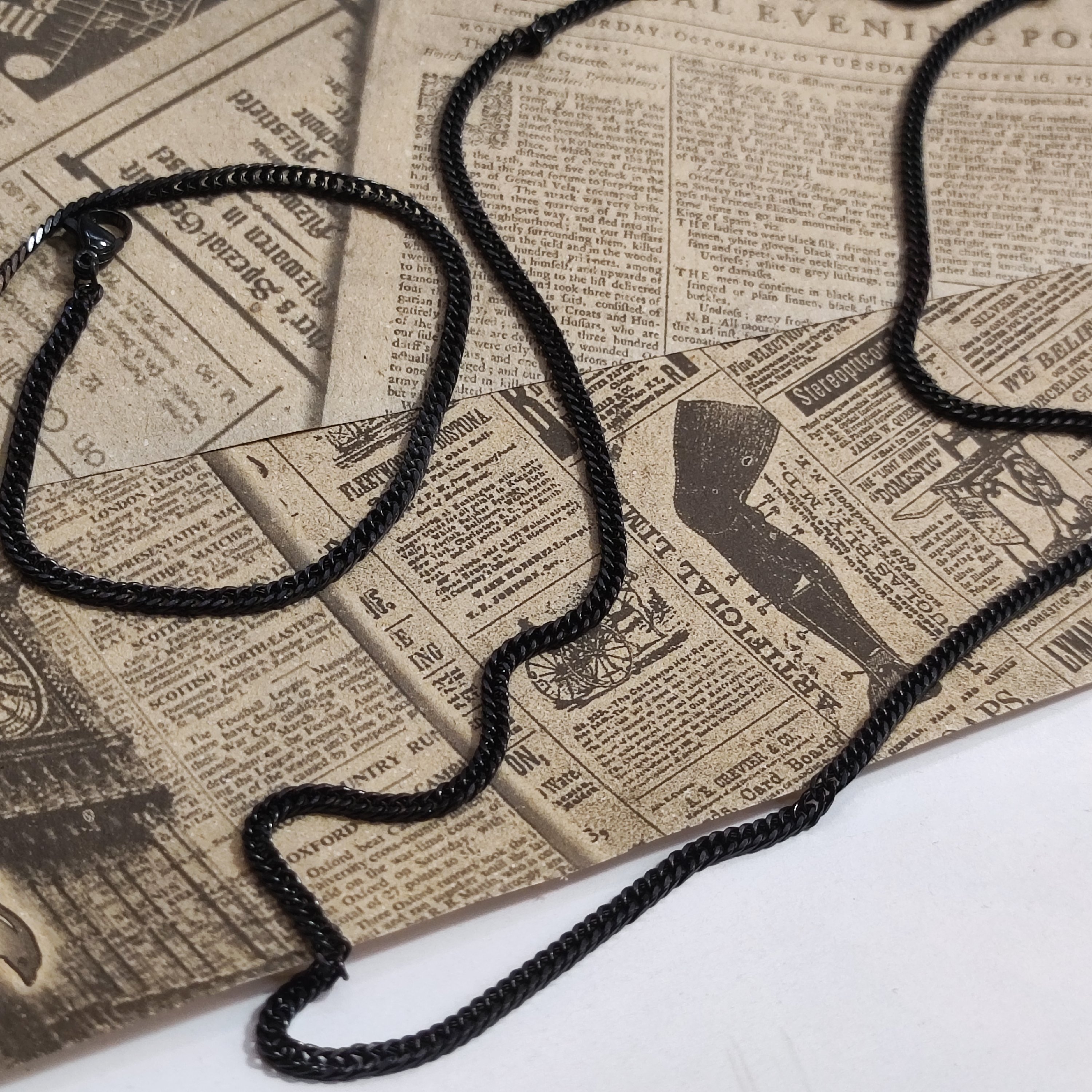 زنجیر کارتیر مشکی ریز