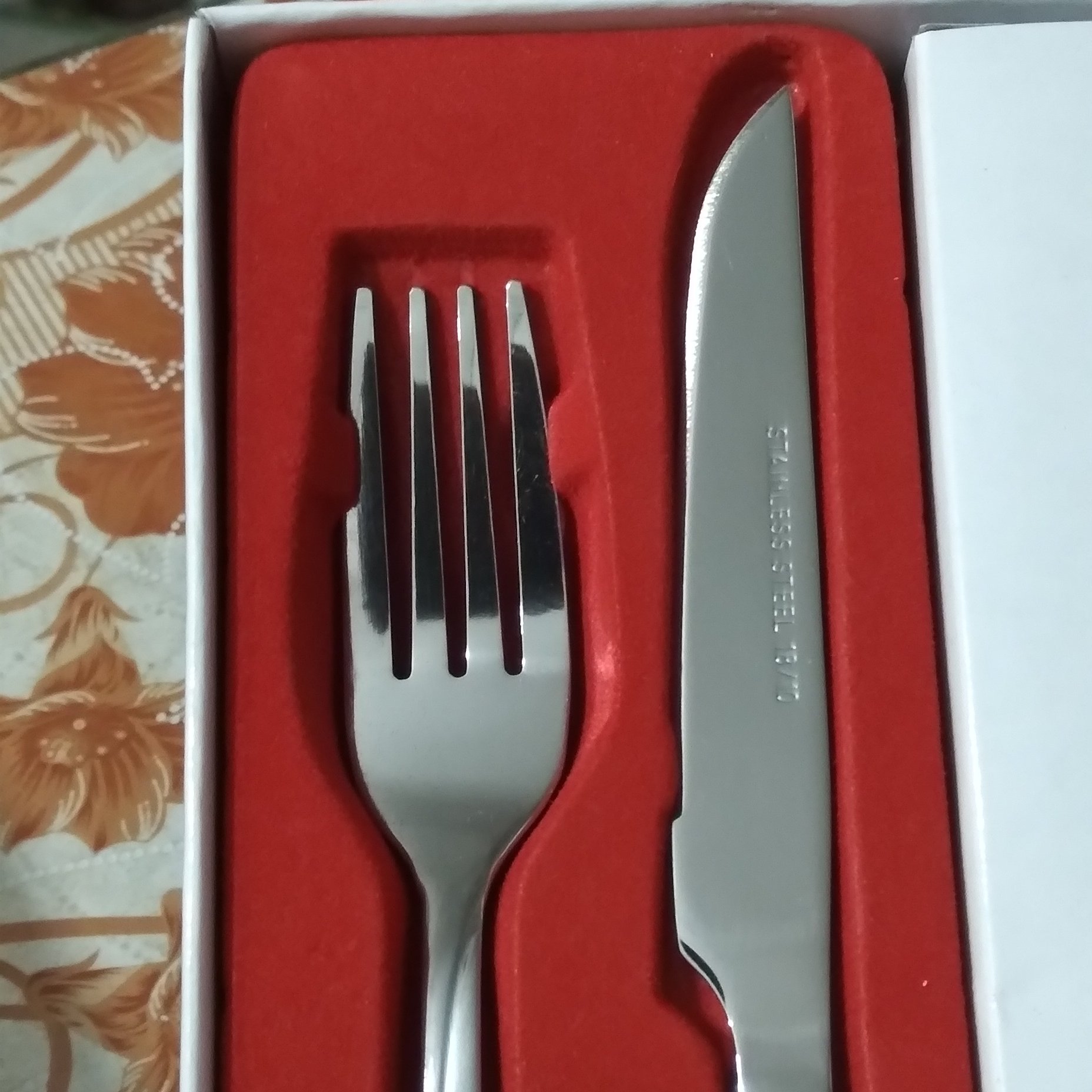 کارد و چنگال استیل ست 12 پارچه برند یونی هوم