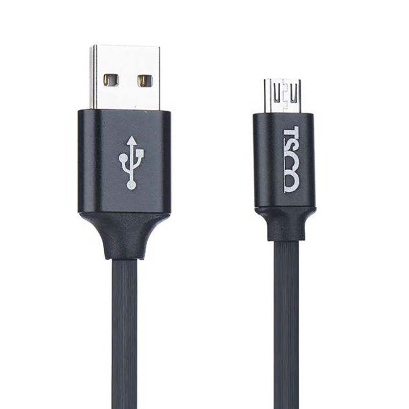 کابل شارژ MicroUSB تسکو TSCO TC A54 مشکی