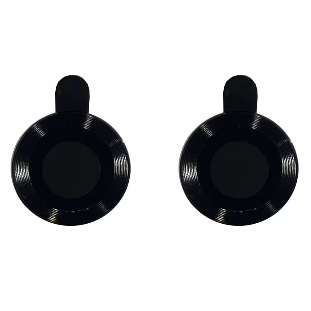 محافظ لنز دوربین رینگی برای گوشی موبایل اپل Iphone 11 - 12 - 12 Mini رنگ مشکی