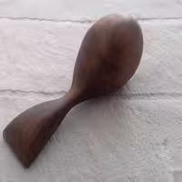 پرنده چوبی.ساخته شده از چوب گردو نفیس