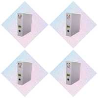 زونکن A4 سلفونی فانتزی سفید( بسته 4 عددی)