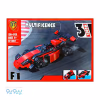 لگو ماشین 3 مدل فرمول 1 آیتم BT 7002 تک و عمده