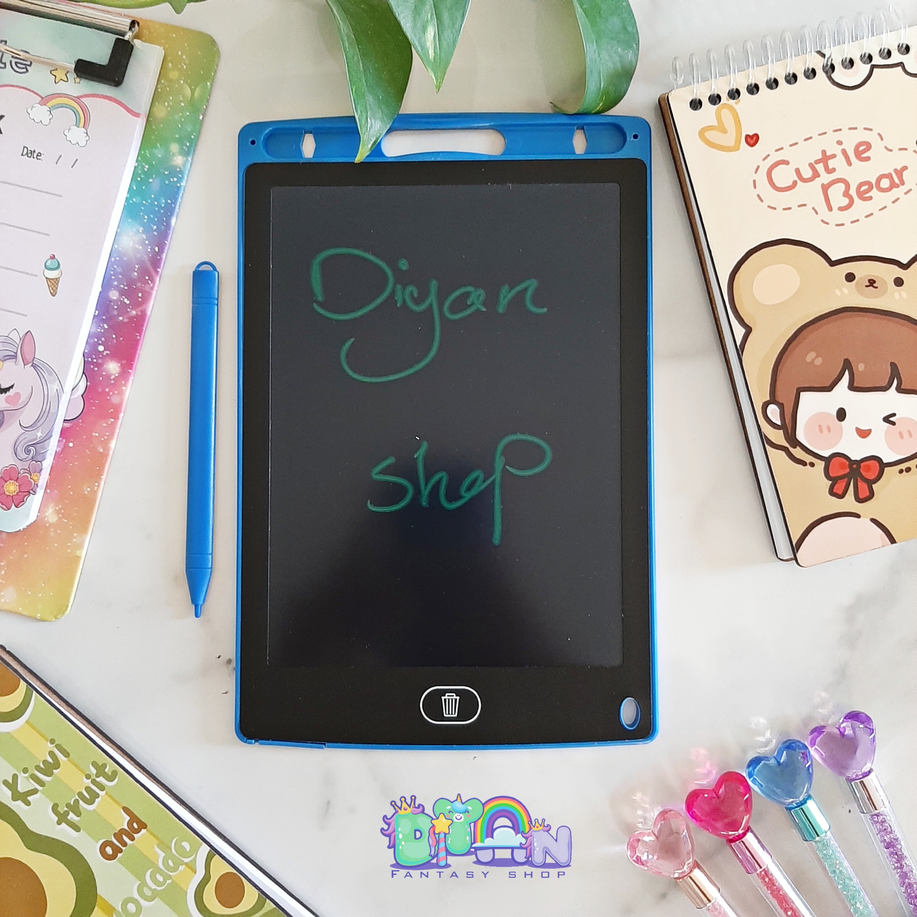 تبلت جادویی (کاغذ جادویی  یا بینهایت) 8.5  اینچ آبی