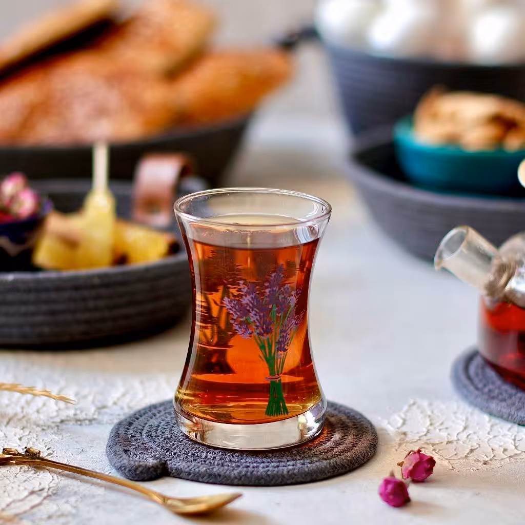 زیر لیوانی پنبه ای ایلیا