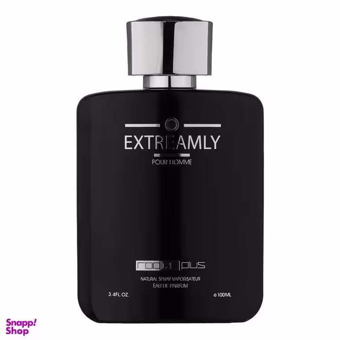 ادو پرفیوم مردانه رودیر پلاس مدل EXTREAMLY حجم 100 میلی‌لیتر