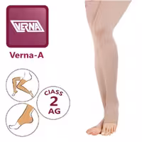 جوراب واریس مارک ورنا ایرانی طرح سیگواریس مدل AG بلند تا بالای زانو