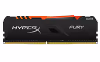 رم تک کاناله کینگستون مدل HyperX Fury RGB فرکانس 3200 مگاهرتز حافظه 8 گیگابایت