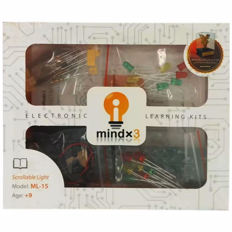 کیت الکترونیکی نورهای رونده (مدل ML-15)