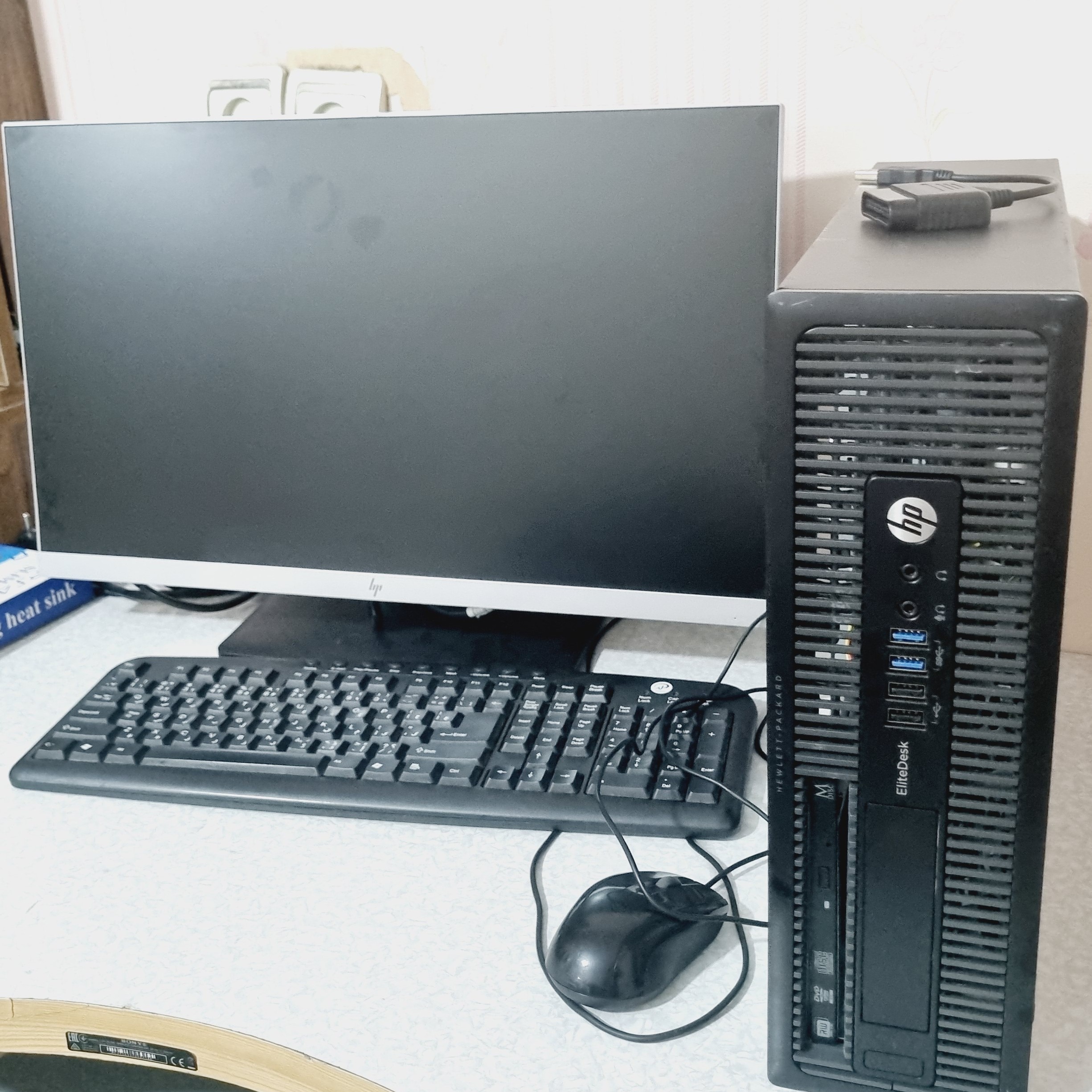 مانیتور e243 hpوارداتی 24 اینچ فول اچ دی 