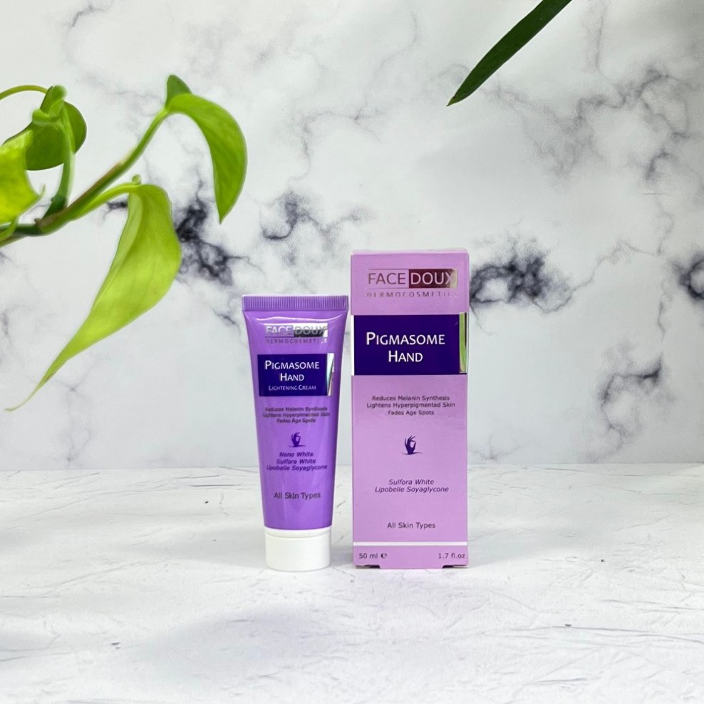 کرم روشن کننده دست پیگمازوم فیس دوکس مناسب انواع پوست 50 میلی لیتر