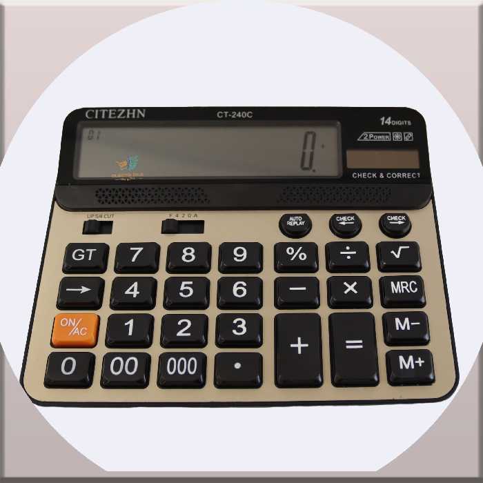 ماشین حساب سیتیژن مدل CT-240C- فروش کلی ماشین حساب الکتوبکا 2892