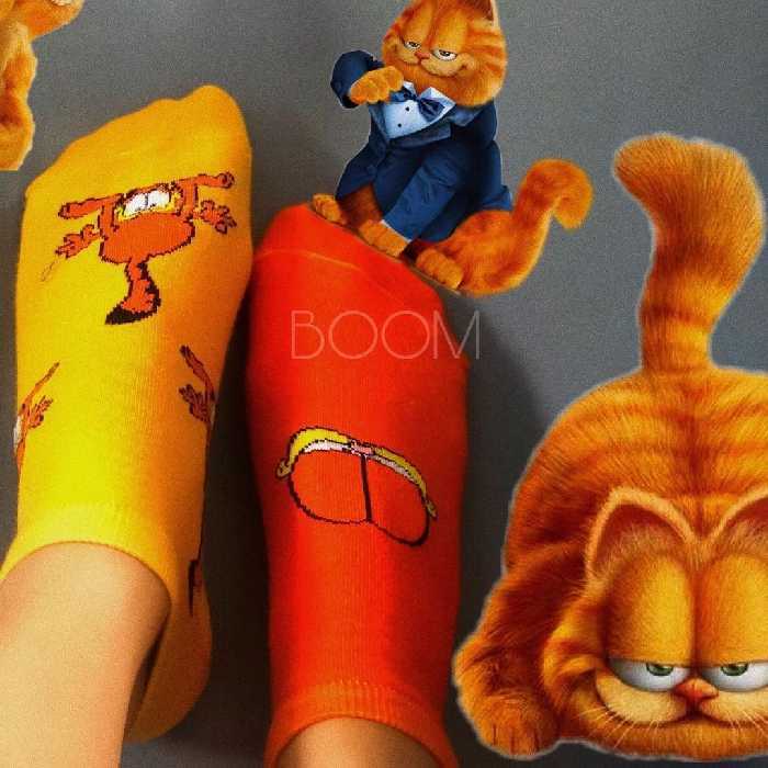 جوراب گارفیلد مچی تا به تا نخ پنبه