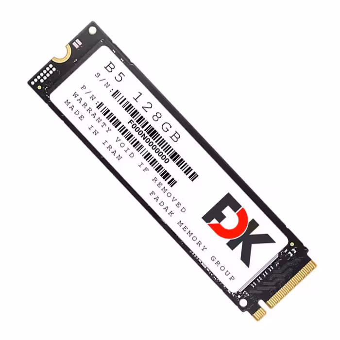 قیمت و خرید اس اس دی 128 گیگابایت فدک مدل B5 SEREIS M2 2280 PCIe 3.0 NVMe | یاس ارتباط