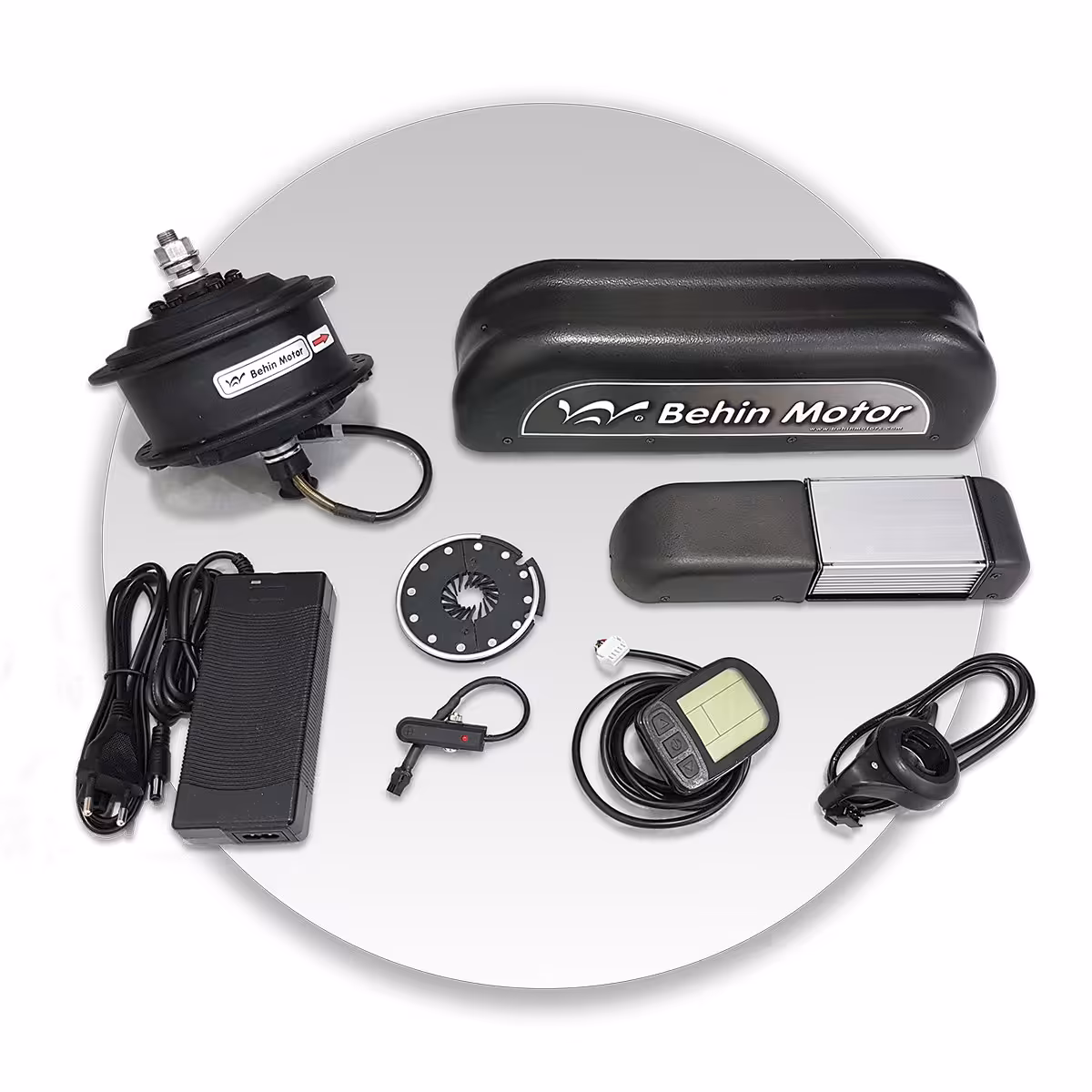 کیت تبدیل دوچرخه برقی 500 وات - بهین موتور