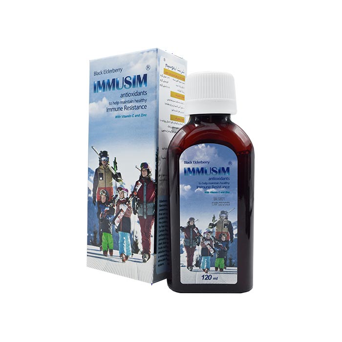 شربت ایموسیم سیمرغ دارو عطار تقویت کننده سیستم ایمنی 120 میلی لیتر