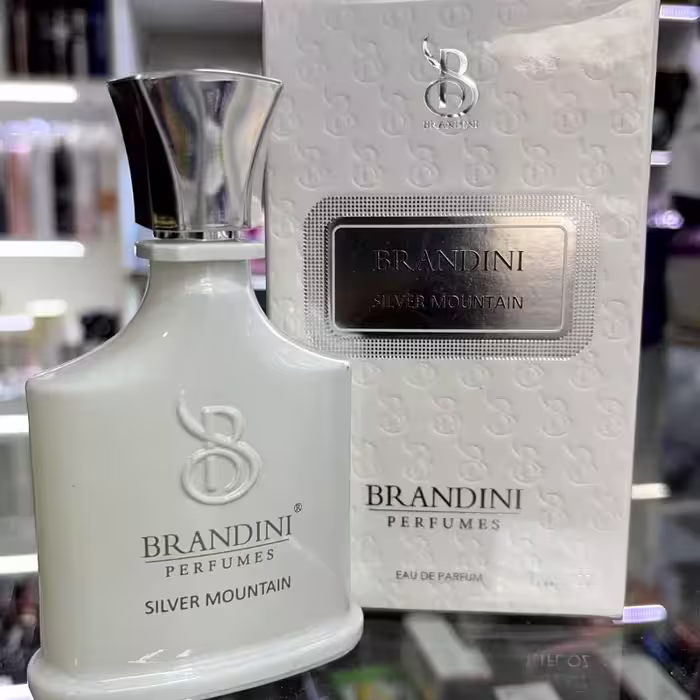 عطر جیبی  برندینی مدل Silver Mountain حجم 33 میلی لیتر  رایحه گرم و شیرین | amazonchi