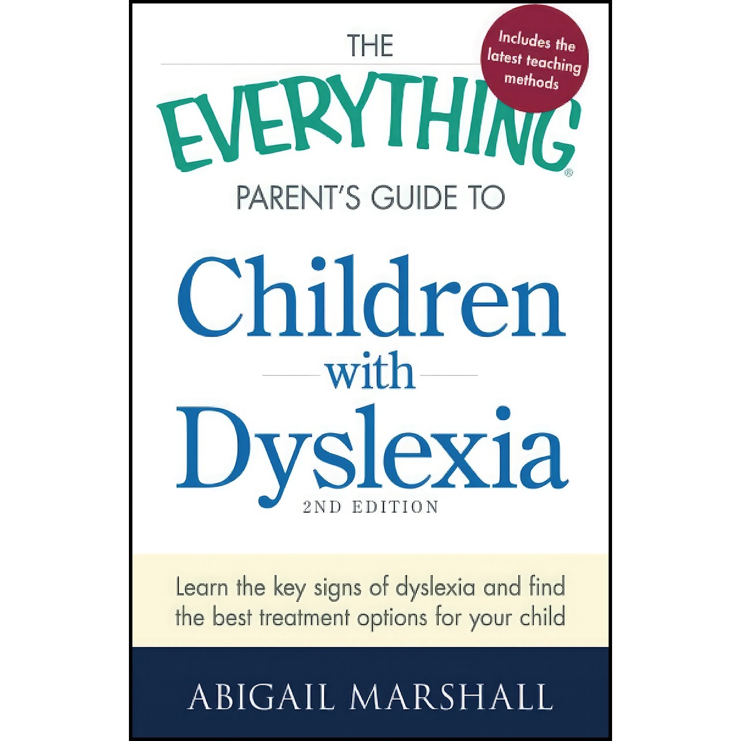 کتاب زبان اصلی The Everything Parents Guide to Children with Dyslexia