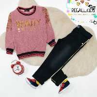 ست دو تیکه لمه پولکی