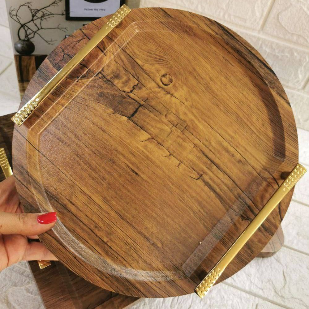سینی وکیوم دسته فلزی دایره