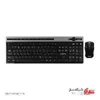 قیمت و خرید کیبورد و ماوس تسکو TSCO TKM 7106W بی سیم - شبکه ساز