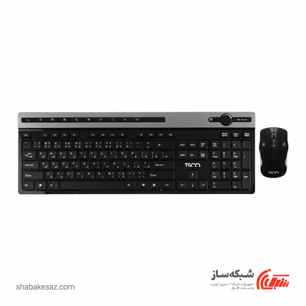 قیمت و خرید کیبورد و ماوس تسکو TSCO TKM 7106W بی سیم - شبکه ساز