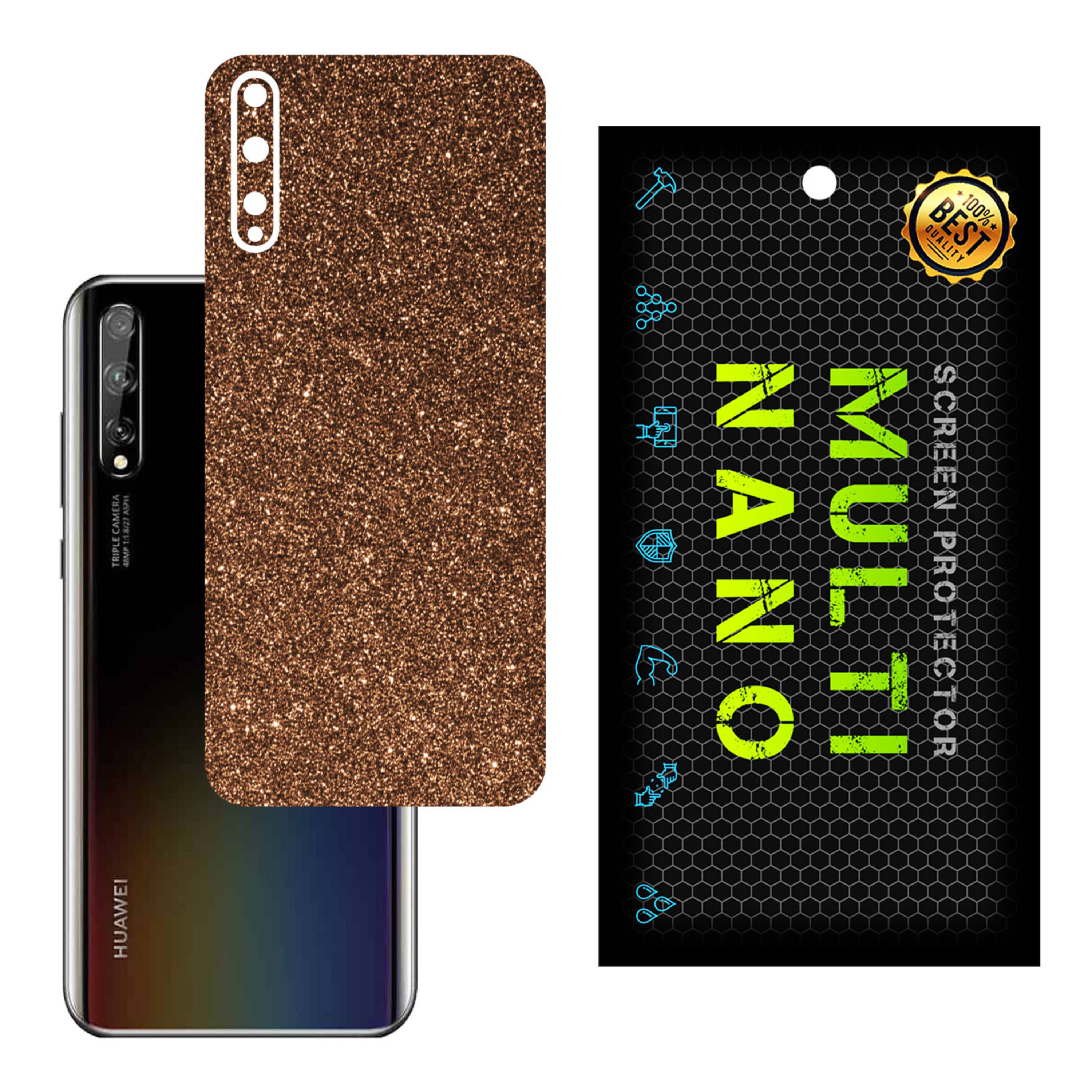 برچسب پوششی MultiNano مدل X-G1F-Bronze برای پشت موبایل هوآوی Y8P