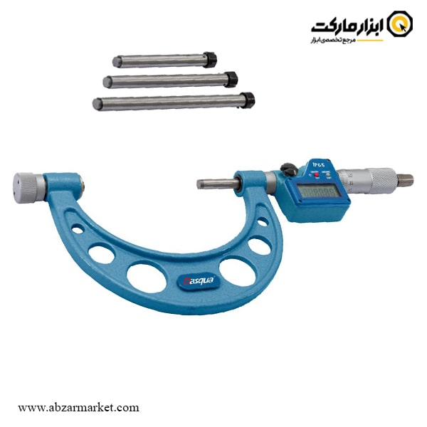 میکرومتر دیجیتال داسکوا 200-100 خارج سر تعویض شو ضد آب مدل 0002-4706