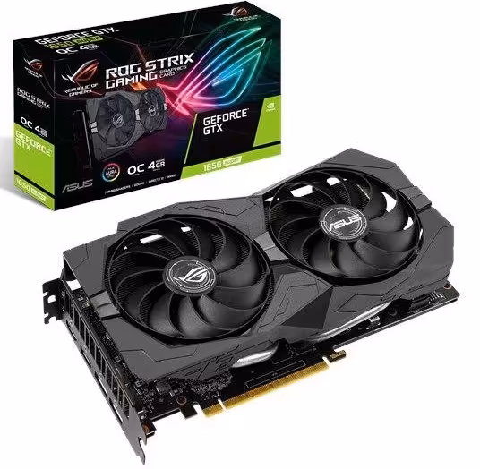کارت گرافیک ایسوس مدل ROG-STRIX-GTX1650S-O4G-GAMING با حافظه 4 گیگابایت