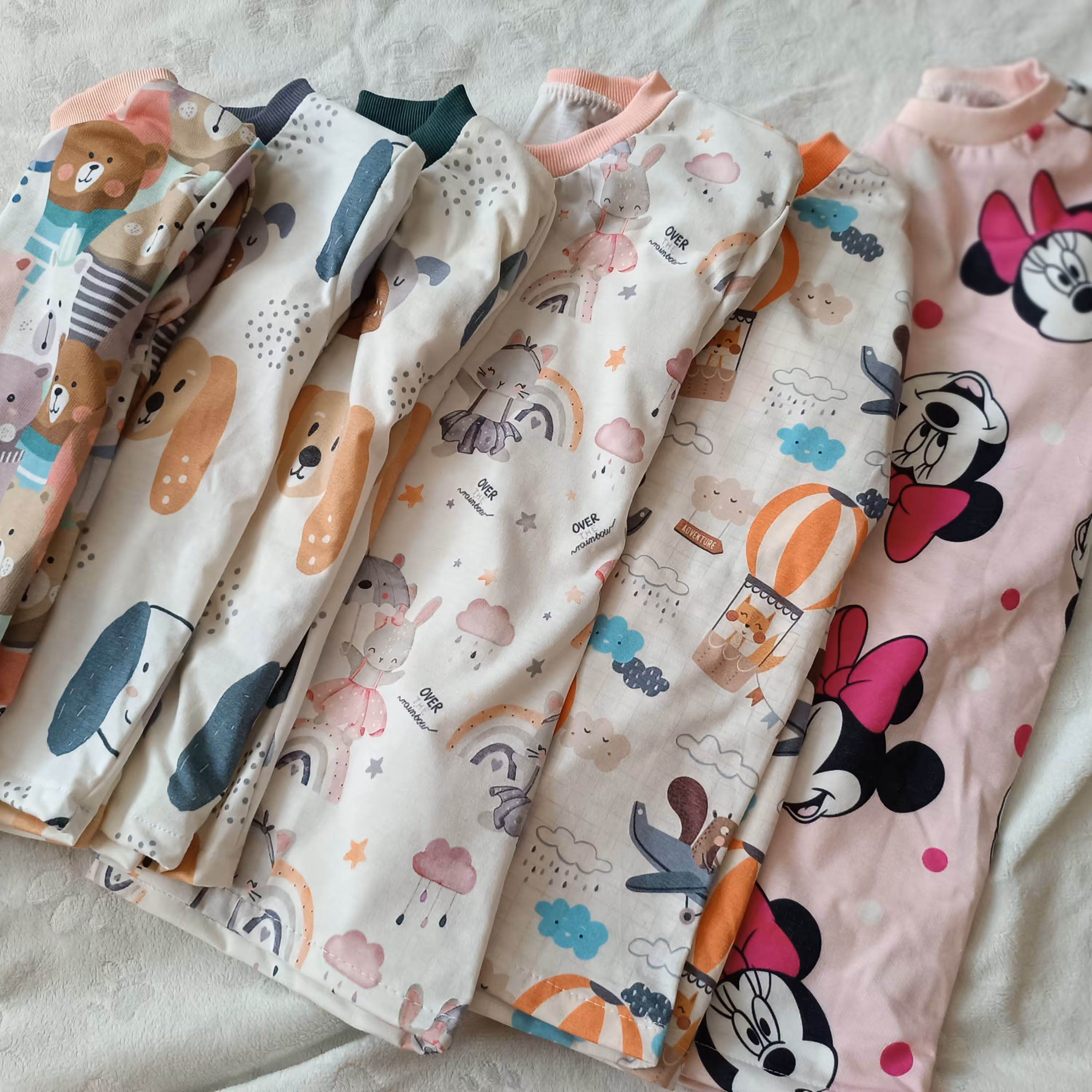 تیشرت تک دخترانه و پسرانه 