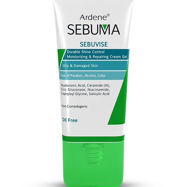 کرم ژل مرطوب کننده و بازسازی کننده SUBUVISE آردن سبوما