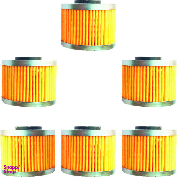 فیلتر روغن موتور سیکلت مهرو مدل MG2140p1606 مناسب برای پالس NS160 بسته 6 عددی