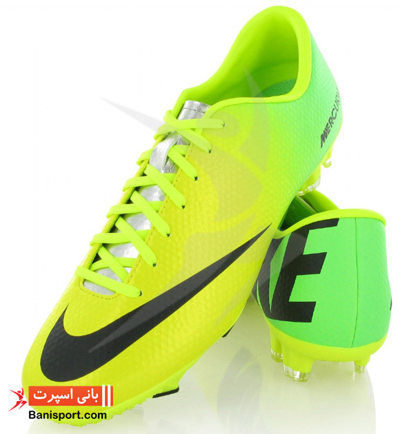کفش فوتبال Nike Mercurial yellow green