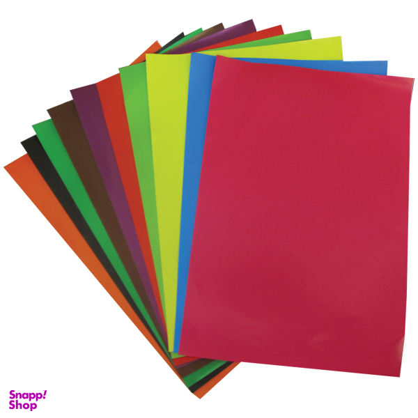 کاغذ رنگی مدل 7598 سایز 35×24 ساتی متر بسته 10 عددی