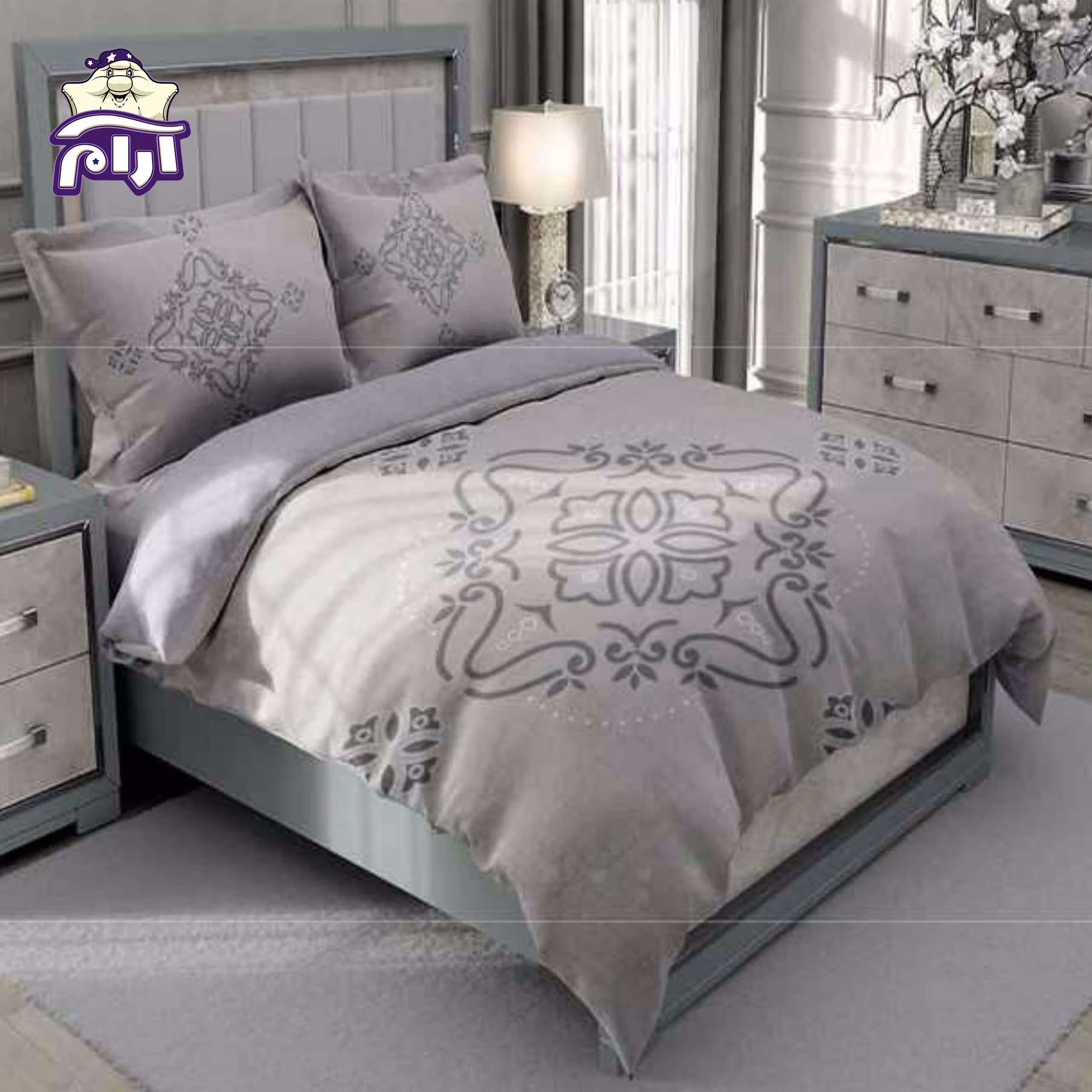 سرویس لحاف یک نفره سارای 4 تکه کد 3038