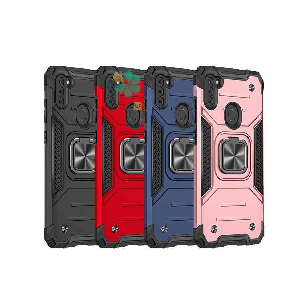 قاب ضد ضربه رینگ دار گوشی سامسونگ Samsung A11 طرح مگاترون