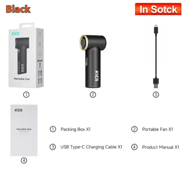 خرید و قیمت فن کوچک قابل حمل Kica Mini - کی ام کالا