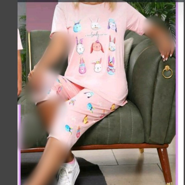 تیشرت وشلوارک زنانه در دو سایز 2x3x