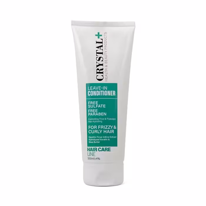 ماسک مو بدون آبکشی کریستال (موهای مجعد و وز دار) حجم 250 میل