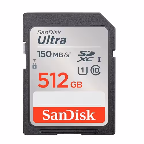 کارت حافظه سندیسک مدل SanDisk 512GB Ultra SDXC UHS-I 150MB/s