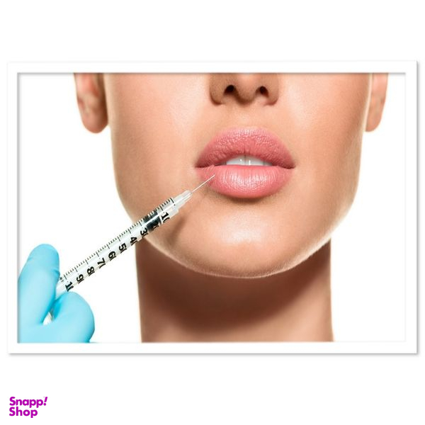 تابلو بکلیت طرح تزریق ژل لب مدل W-14221