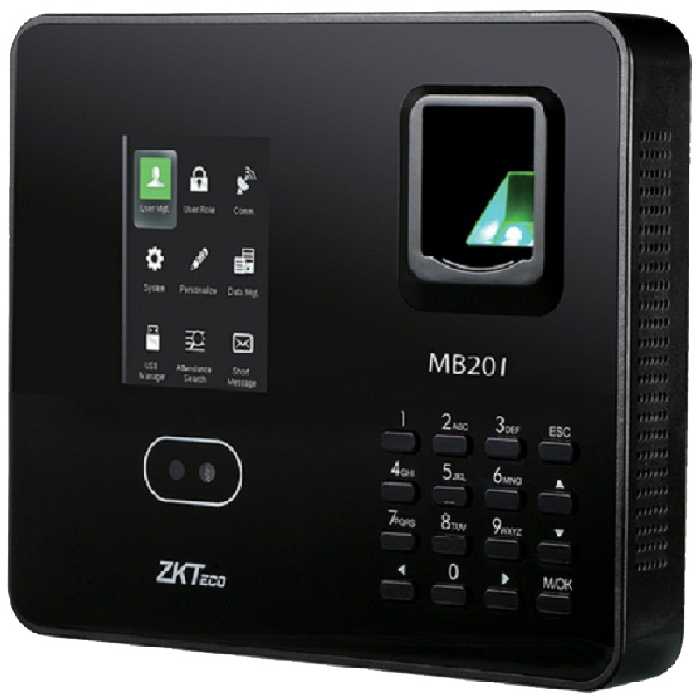 دستگاه حضور غیاب زد کی تکو مدل ام بی 201