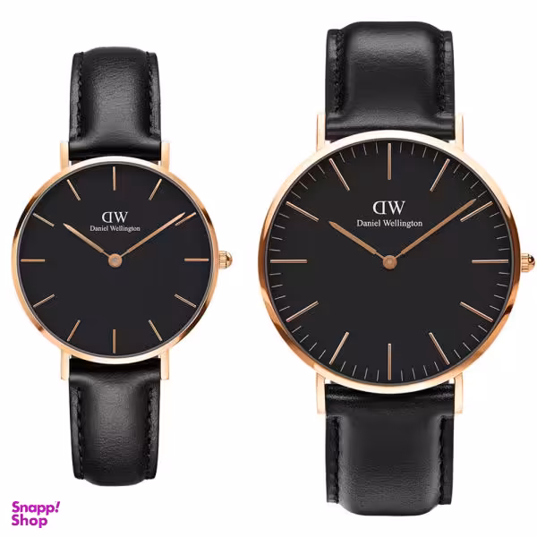 ست ساعت مچی عقربه ای زنانه و مردانه کد DW71