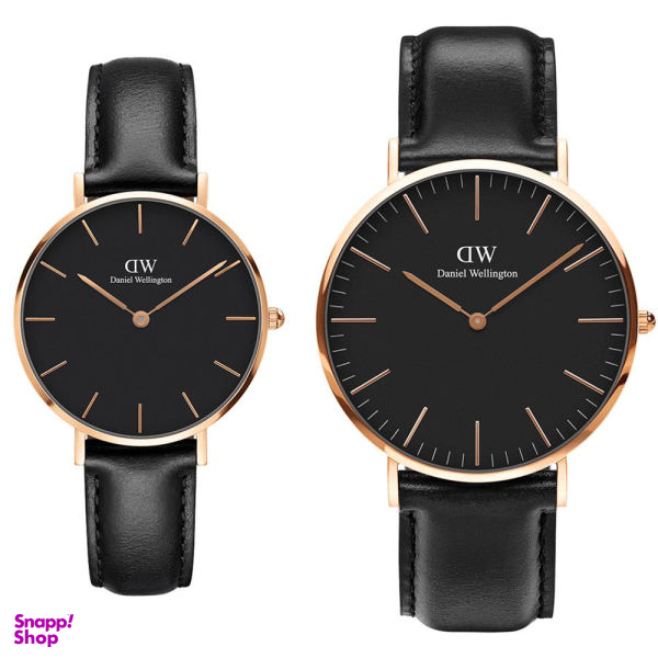 ست ساعت مچی عقربه ای زنانه و مردانه کد DW71