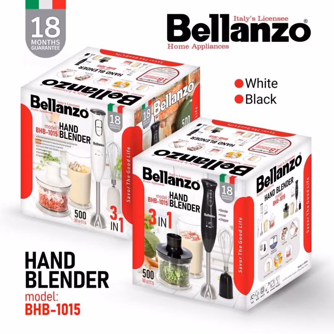 گوشت کوب برقی 3 کاره مارک بلانزو مدل 1015 تحت لیسانس ایتالیا دارای 18 ماه گارانتی 