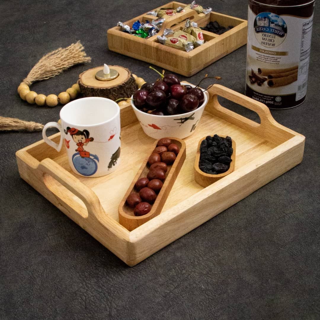 سینی چوبی بامبو (وارداتی)