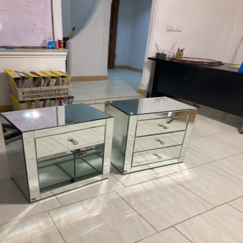 میزهای کنار تختی آینه ای تولیکا