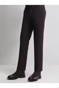شلوار چند رنگ مردانه Mink Flat Weaving متناسب با مخلوط پشمی کلاسیک مناسب Kip