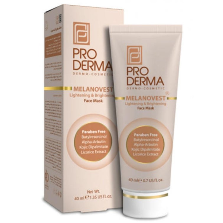 ماسک روشن کننده پرودرما 40 میلی لیتر Melanovest